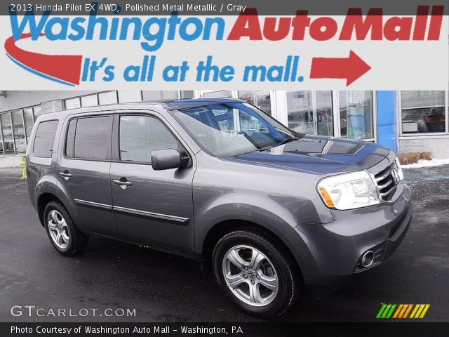 2013 Honda Pilot EX 4WD in Polished Metal Metallic