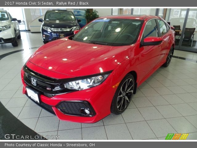 2017 Honda Civic Si Sedan in Rallye Red