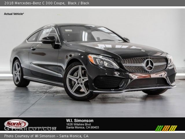 2018 Mercedes-Benz C 300 Coupe in Black