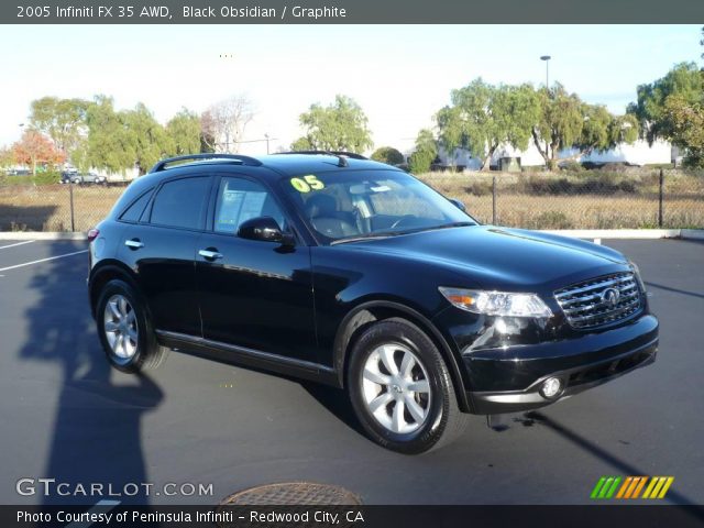 2005 Infiniti FX 35 AWD in Black Obsidian