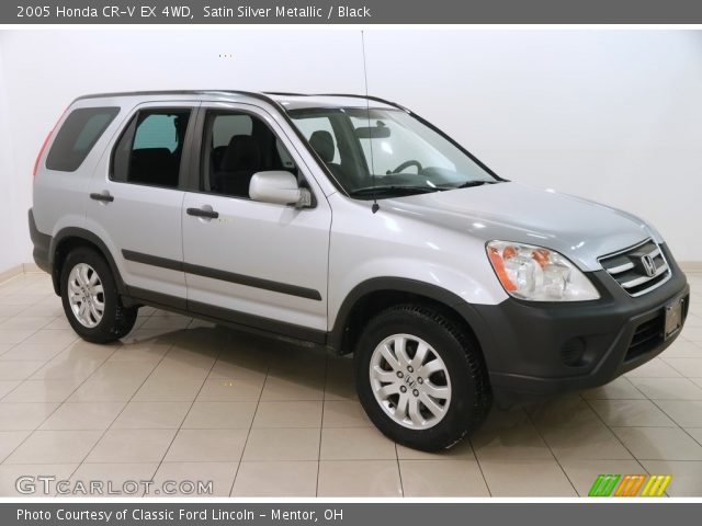 2005 Honda CR-V EX 4WD in Satin Silver Metallic