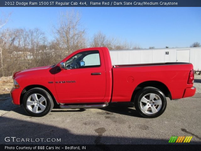 2012 Dodge Ram 1500 ST Regular Cab 4x4 in Flame Red
