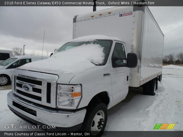 2018 Ford E Series Cutaway E450 Commercial Moving Truck in Oxford White