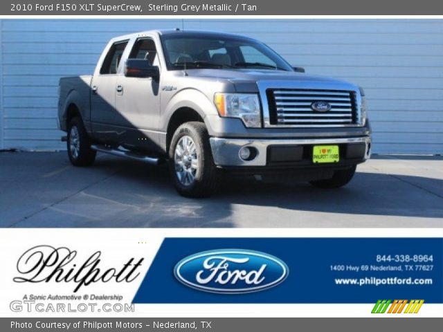 2010 Ford F150 XLT SuperCrew in Sterling Grey Metallic