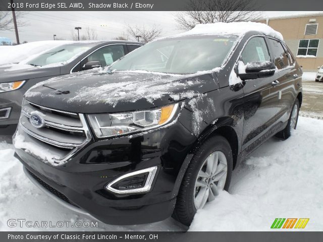 2018 Ford Edge SEL AWD in Shadow Black