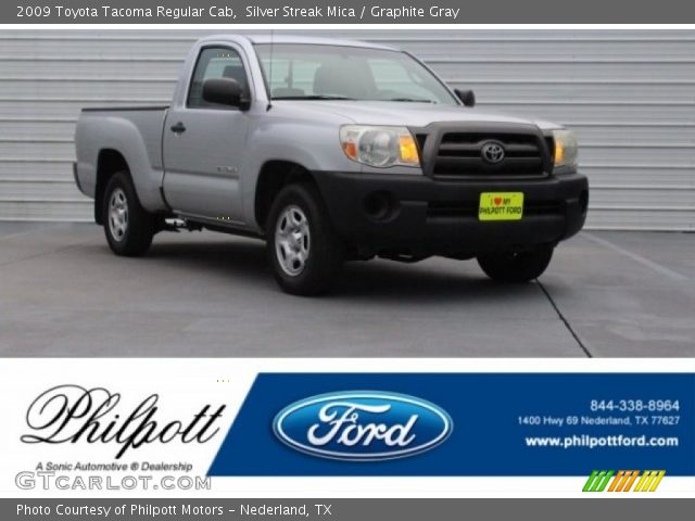 2009 Toyota Tacoma Regular Cab in Silver Streak Mica