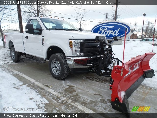 2018 Ford F250 Super Duty XL Regular Cab 4x4 in Oxford White