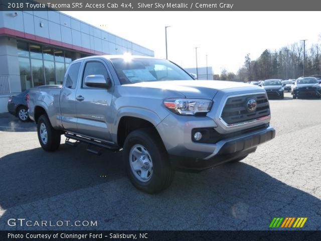 2018 Toyota Tacoma SR5 Access Cab 4x4 in Silver Sky Metallic