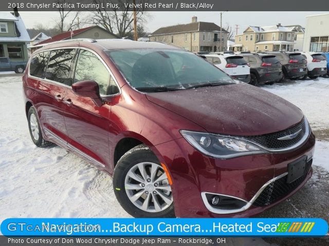 2018 Chrysler Pacifica Touring L Plus in Velvet Red Pearl