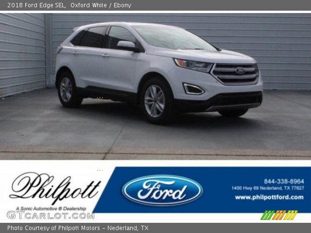 2018 Ford Edge SEL in Oxford White