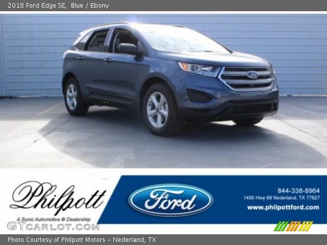 2018 Ford Edge SE in Blue