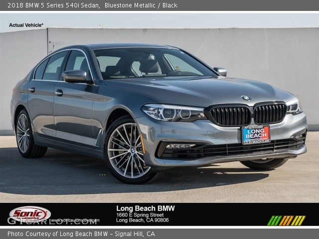 2018 BMW 5 Series 540i Sedan in Bluestone Metallic