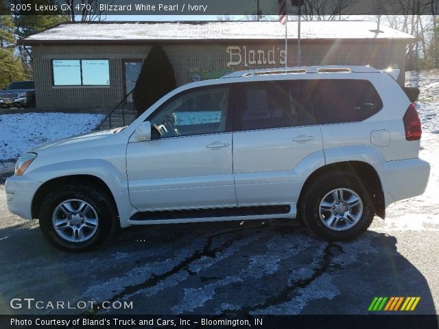 2005 Lexus GX 470 in Blizzard White Pearl
