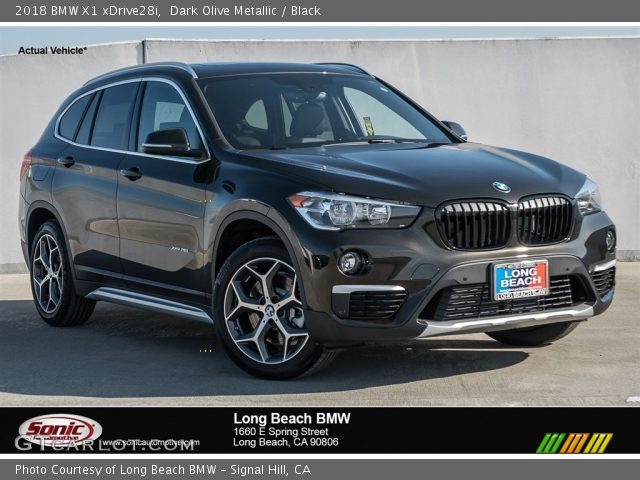2018 BMW X1 xDrive28i in Dark Olive Metallic