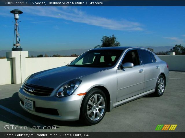 2005 Infiniti G 35 Sedan in Brilliant Silver Metallic