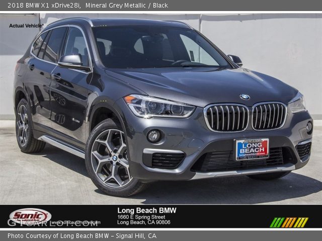 2018 BMW X1 xDrive28i in Mineral Grey Metallic