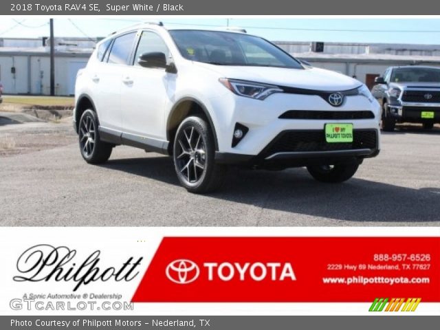 2018 Toyota RAV4 SE in Super White