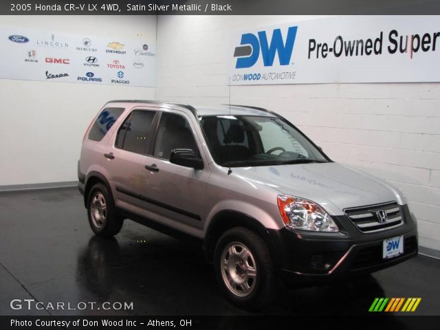 2005 Honda CR-V LX 4WD in Satin Silver Metallic