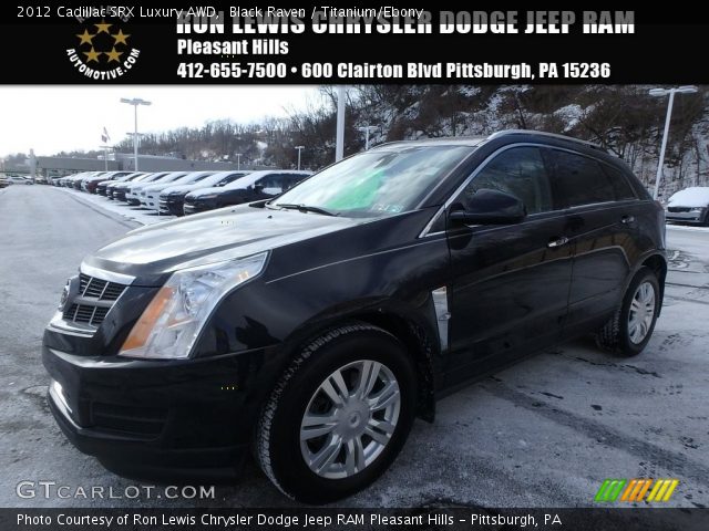 2012 Cadillac SRX Luxury AWD in Black Raven