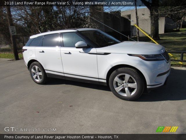 2018 Land Rover Range Rover Velar S in Yulong White Metallic