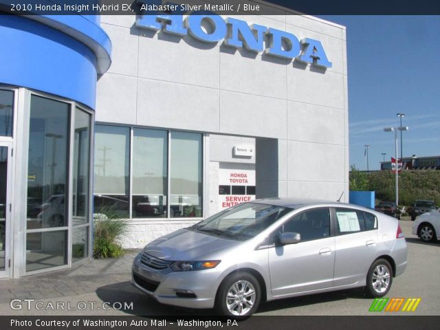 2010 Honda Insight Hybrid EX in Alabaster Silver Metallic