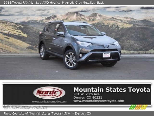 2018 Toyota RAV4 Limited AWD Hybrid in Magnetic Gray Metallic