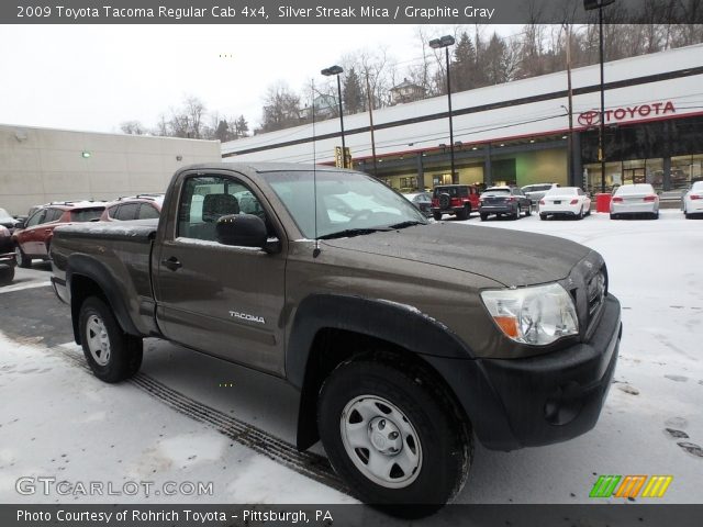 2009 Toyota Tacoma Regular Cab 4x4 in Silver Streak Mica