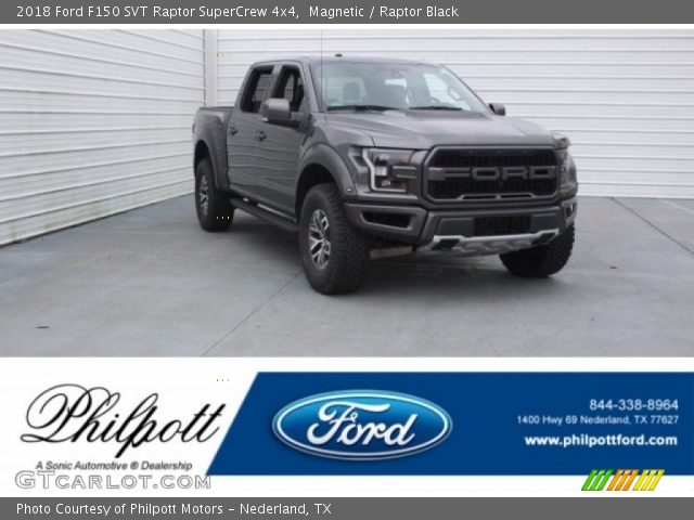 2018 Ford F150 SVT Raptor SuperCrew 4x4 in Magnetic