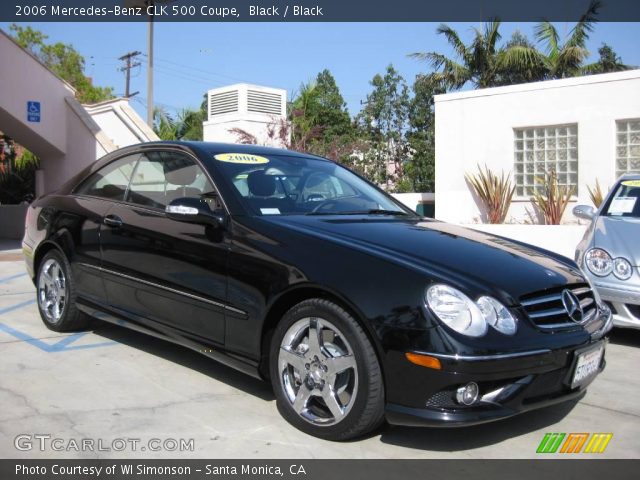 2006 Mercedes-Benz CLK 500 Coupe in Black