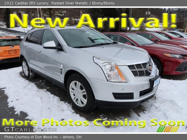 2012 Cadillac SRX Luxury in Radiant Silver Metallic