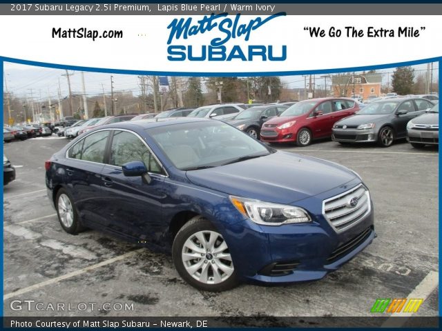 2017 Subaru Legacy 2.5i Premium in Lapis Blue Pearl