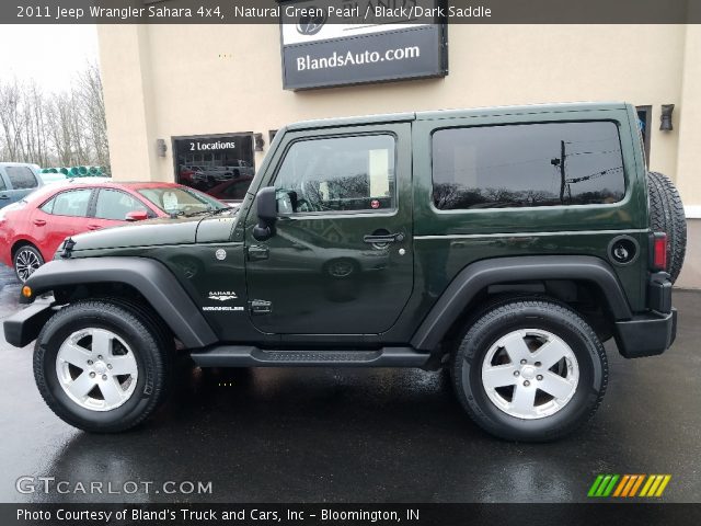 2011 Jeep Wrangler Sahara 4x4 in Natural Green Pearl