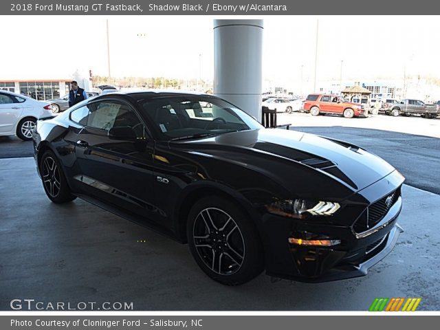 2018 Ford Mustang GT Fastback in Shadow Black