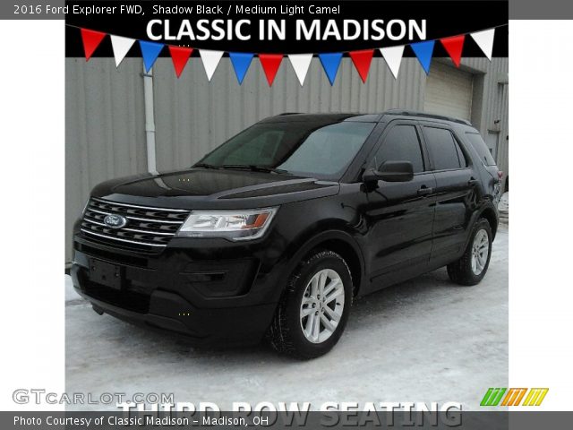 2016 Ford Explorer FWD in Shadow Black