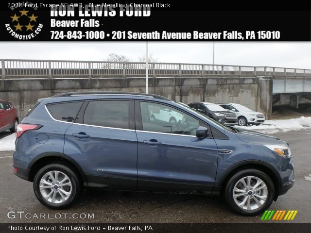 2018 Ford Escape SE 4WD in Blue Metallic