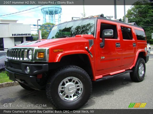 2007 Hummer H2 SUV in Victory Red