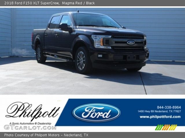 2018 Ford F150 XLT SuperCrew in Magma Red
