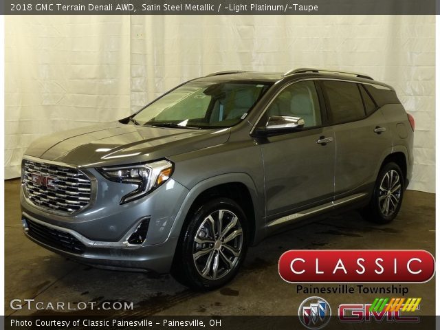 2018 GMC Terrain Denali AWD in Satin Steel Metallic