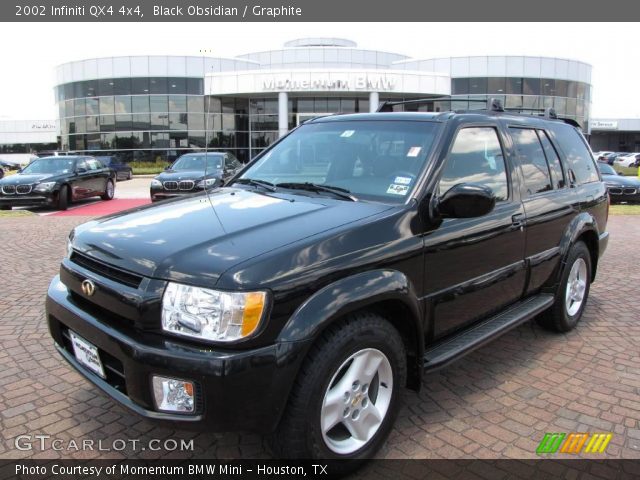 2002 Infiniti QX4 4x4 in Black Obsidian