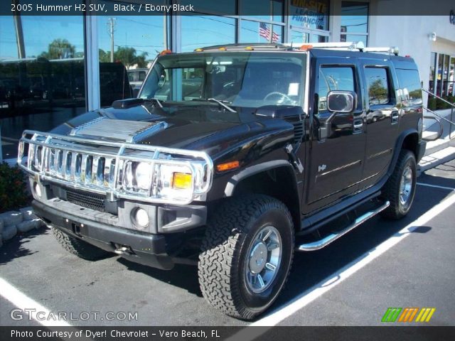 2005 Hummer H2 SUV in Black