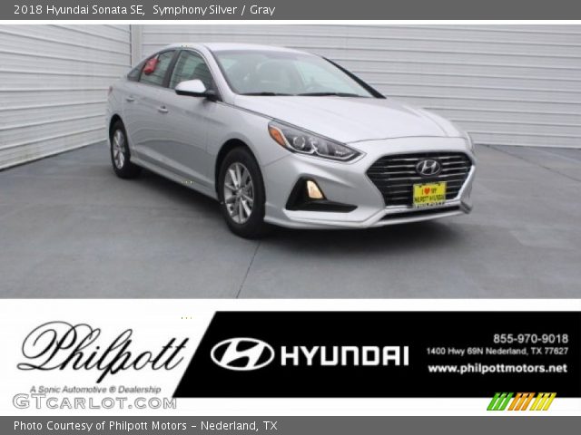 2018 Hyundai Sonata SE in Symphony Silver