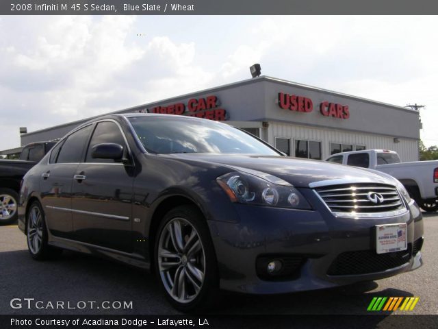 2008 Infiniti M 45 S Sedan in Blue Slate