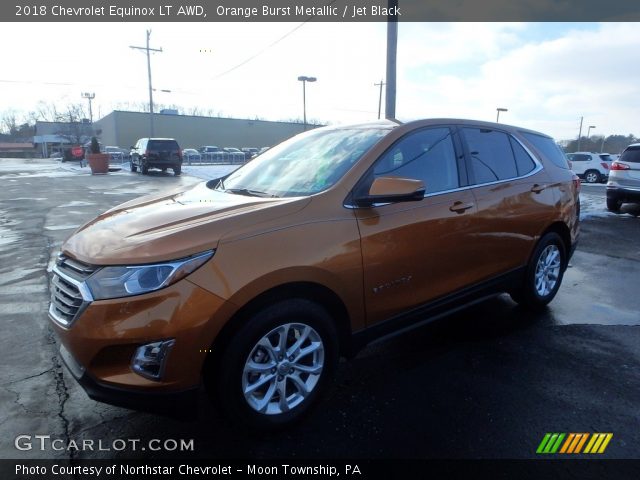2018 Chevrolet Equinox LT AWD in Orange Burst Metallic