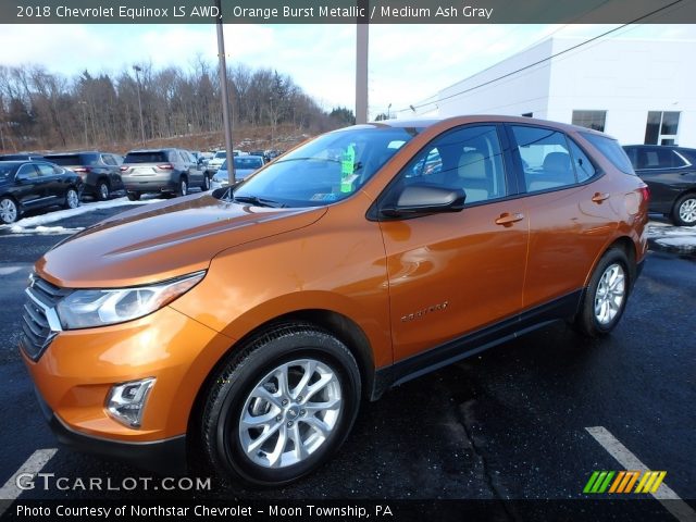 2018 Chevrolet Equinox LS AWD in Orange Burst Metallic