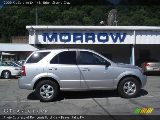 2009 Kia Sorento LX 4x4 in Bright Silver