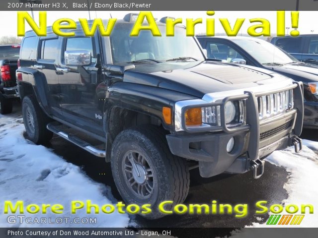 2007 Hummer H3 X in Black