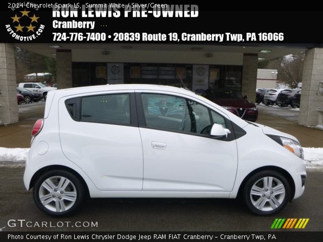 2014 Chevrolet Spark LS in Summit White