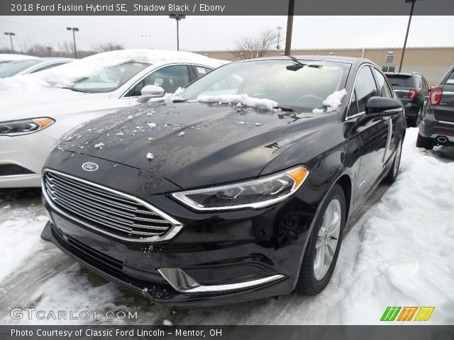2018 Ford Fusion Hybrid SE in Shadow Black