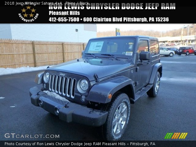 2018 Jeep Wrangler Sahara 4x4 in Rhino