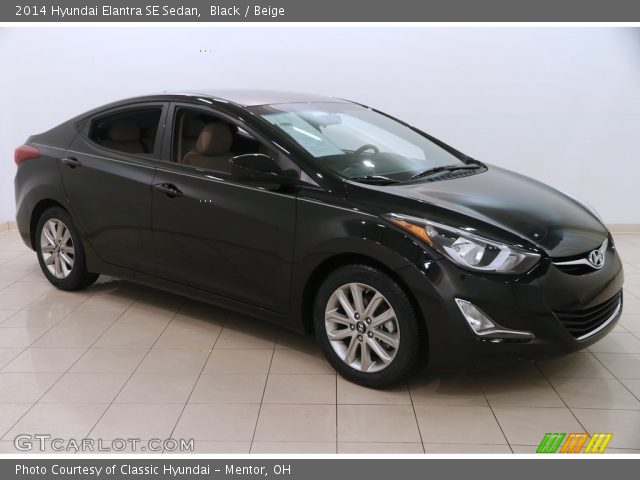 2014 Hyundai Elantra SE Sedan in Black